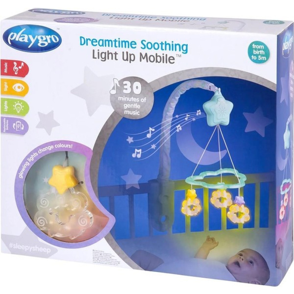 Playgro Dreamtime Işıklı Sesli Dönence - Bej Bebek Oyuncakları Fiyatı