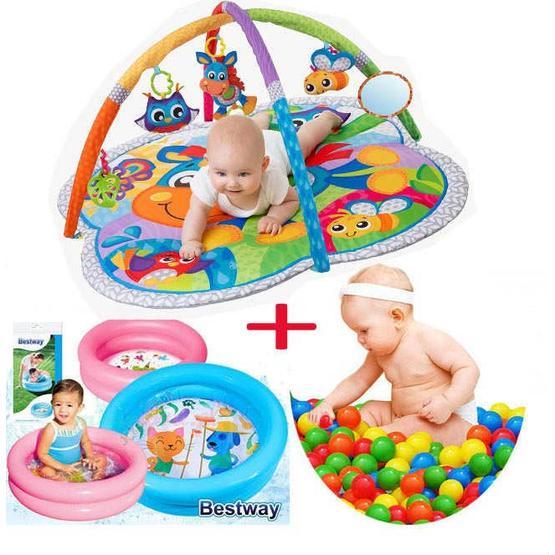 Playgro Neşeli Zebra Oyun Halısı