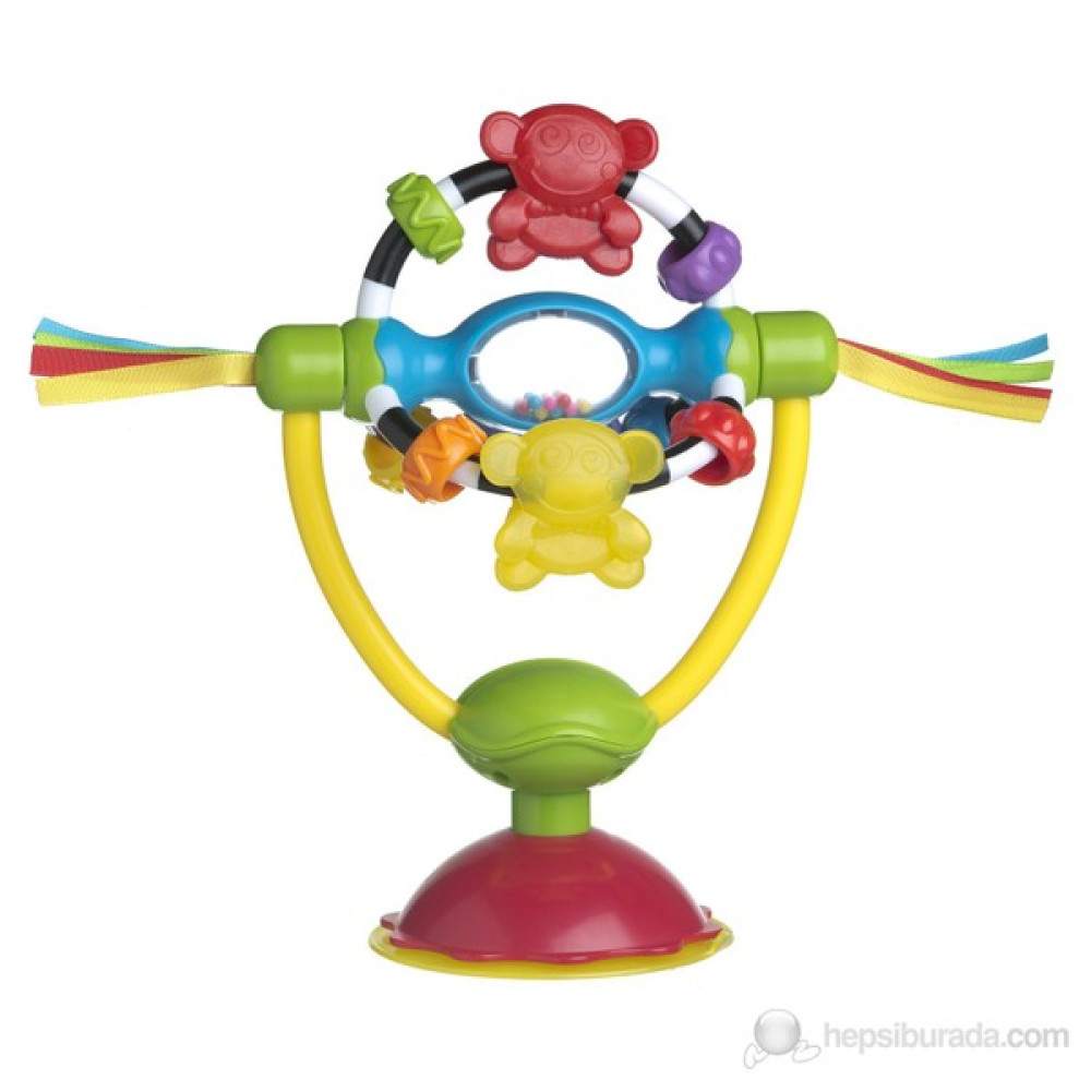 Playgro Vakumlu Mama Sandalyesi Oyuncağı Çıngırak Diş Kaşıyıcı Mama Sandalyesi Oyuncağı Fiyatı