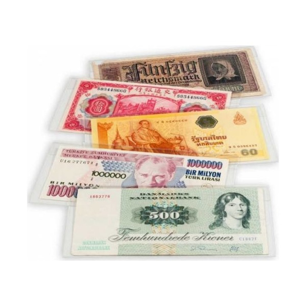 Playseba Plastik Esnek Şeffaf Kağıt Para Zarfı - Banknot Koruyucu Poşet 50'li - Beyaz - 175 x 90 mm Eşya Saklama Kutusu Fiyatı