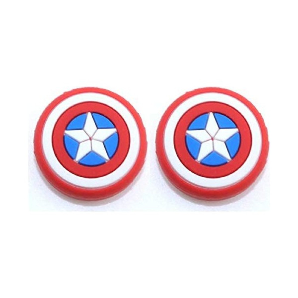Playstation 5 Analog Kılıfı Başlıkları ( Captain America ) - 2 Adet PlayStation 5 PS5 Oyunları Fiyatı