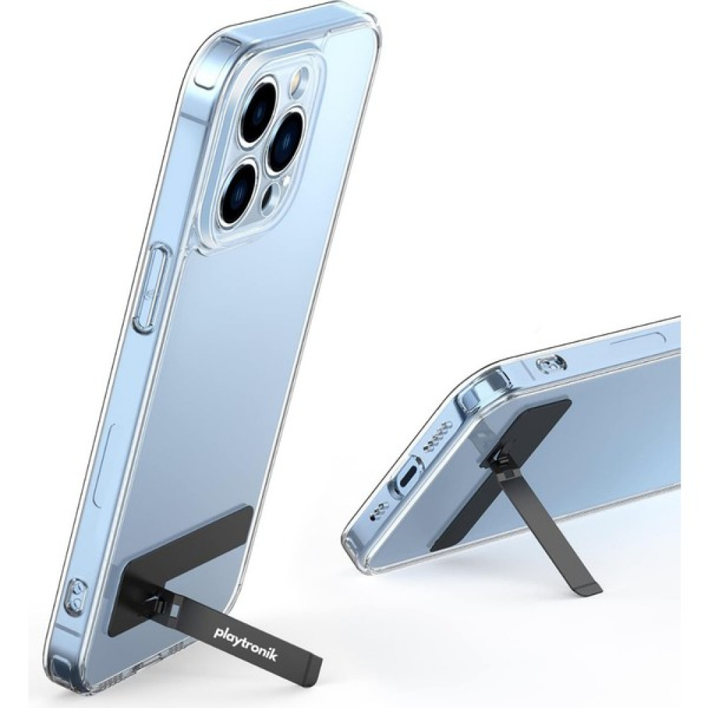 Playtronik Cep Telefonu Ultra Ince Telefon Tutucu Yapışkanlı Stand Yatay/dikey Masa Yapışkanlı Aksesuar Kılıf - 01-Siyah Cep Telefonu Aksesuarı Fiyatı