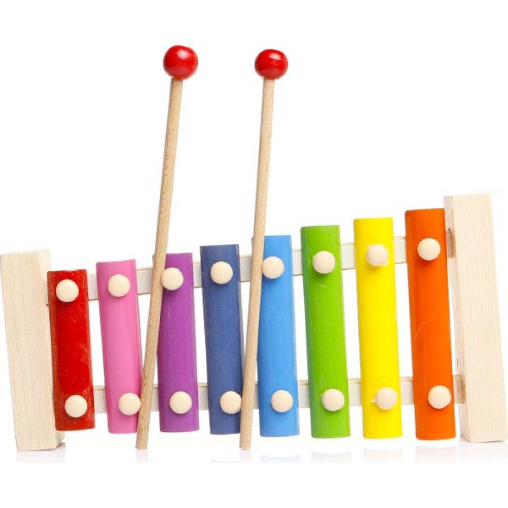 Playwood Kutuda Metal 8 Notalı Ksilofon - Renkli Bebek Oyuncakları Fiyatı