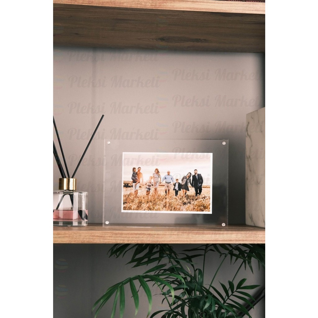 Pleksi Marketi Pleksi Mıktanıslı Fotoğraf Çerçevesi --15X21CM--1 Adet-- - Şeffaf Resim & Fotoğraf Çerçevesi Fiyatı