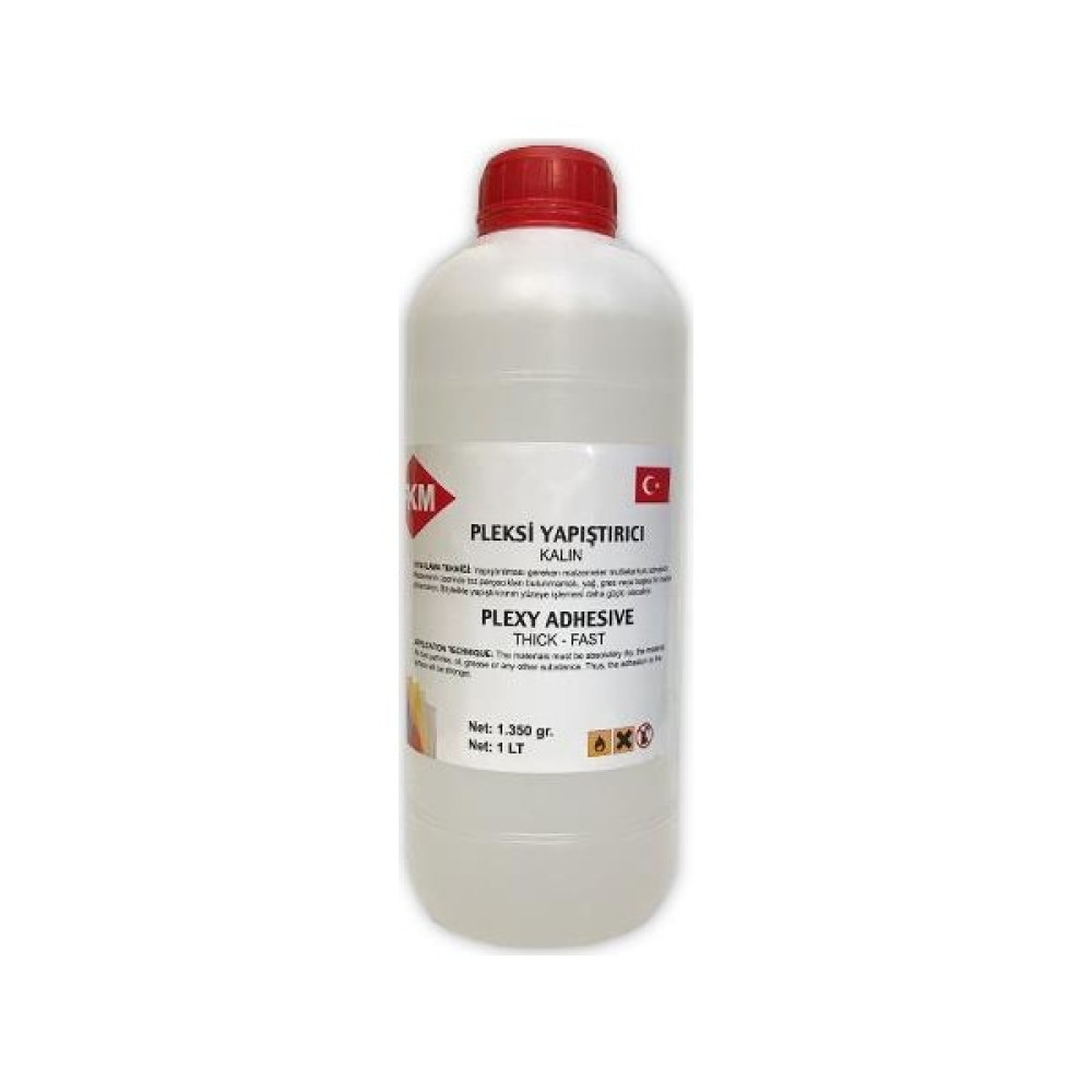 Pleksi Yapıştırıcısı Kloroform 1lt - 1350GR - Kalın Yapıştırıcı - Tutkal Fiyatı