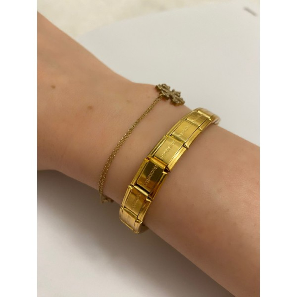 Plenty Jewellery Nomi Italyan Charmlı Çelik Bileklik Saat ve Bileklik Aksesuarı Fiyatı