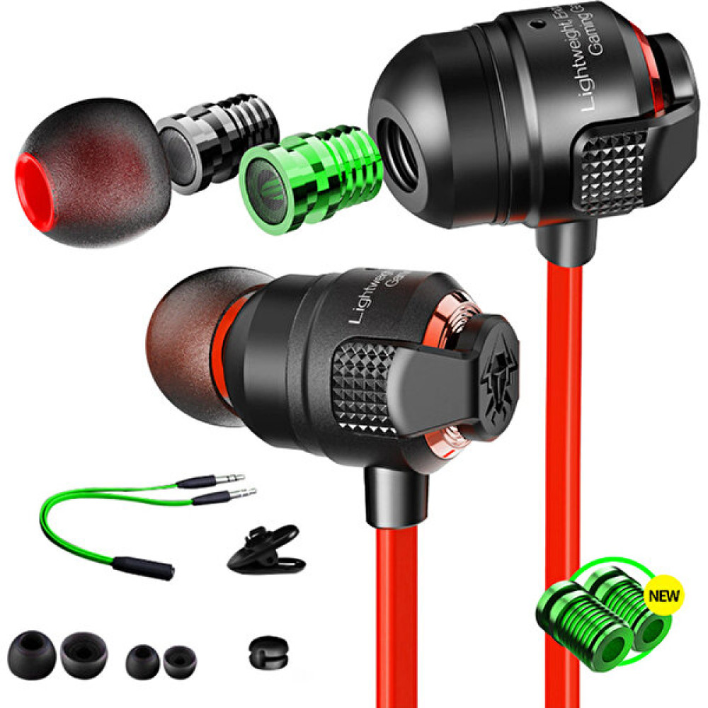 Plextone G23 Oyuncu Kulaklık 3.5mm Gurultu Engelleyici Kulaklik Ps4, Ps5 AL-34541 Kırmızı Kulak İçi Kulaklık Fiyatı
