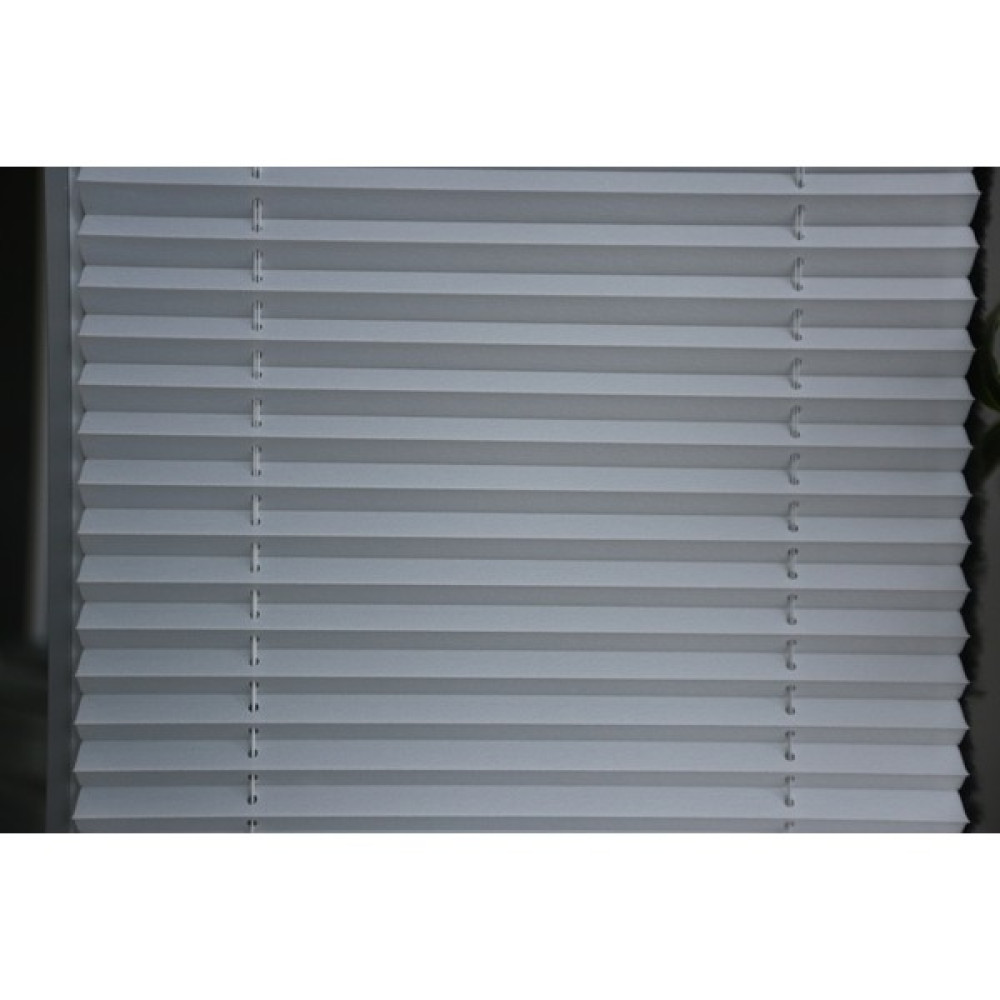 Plise Dekor Gri Plise Perde Cam Balkon Perdesi (Vidalı Sistem) - 10 x 200 cm Stor Perde Fiyatı