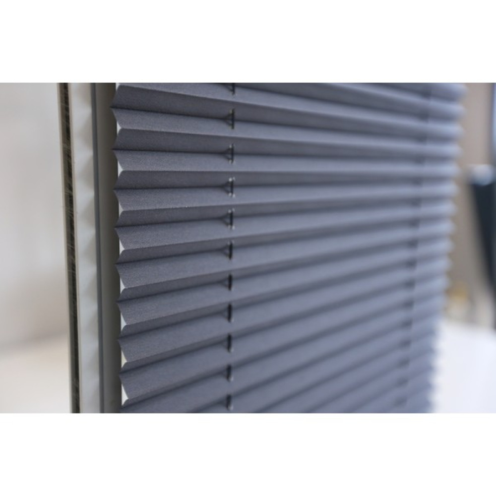 Plise Dekor Gri Plise Perde Cam Balkon Perdesi (Vidalı Sistem) - 65 x 200 cm Stor Perde Fiyatı
