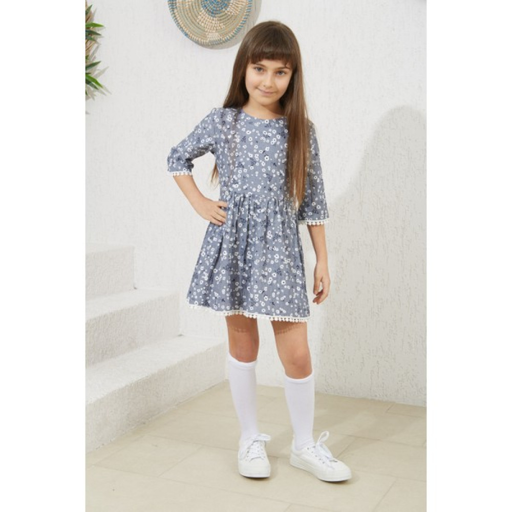Pluie Collection Çıtır Çiçek Desenli Kız Çocuk Elbise Fiyatı