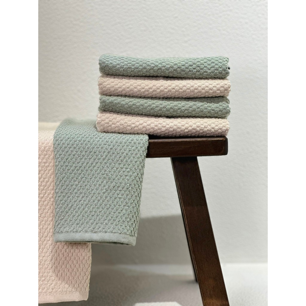Plumehome 4'lü El Havlu Seti - 30X50 cm | Çeyizlik, Misafir, Mutfak, Banyo Için Hediye Havlu - Adaçayı Yeşili - 30 x 50 cm Diğer Fiyatı