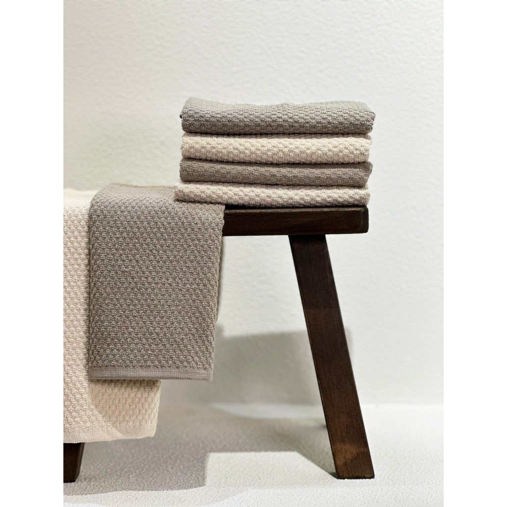 Plumehome 4'lü El Havlu Seti - 30X50 cm | Çeyizlik, Misafir, Mutfak, Banyo Için Hediye Havlu - Taş - 30 x 50 cm Diğer Fiyatı
