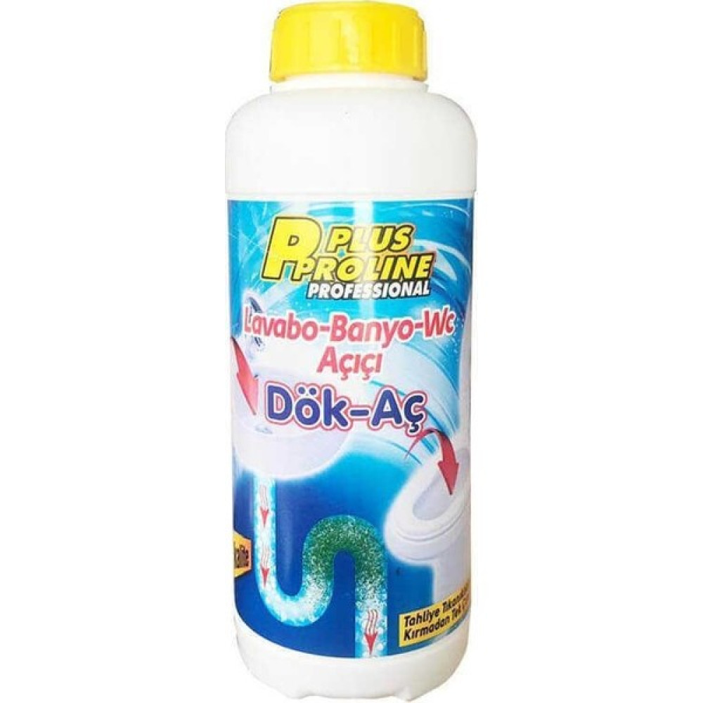 Plus Proline Dök-Aç Lavabo Banyo Wc Gider Açıcı 2 kg Temizlik Malzemeleri Fiyatı
