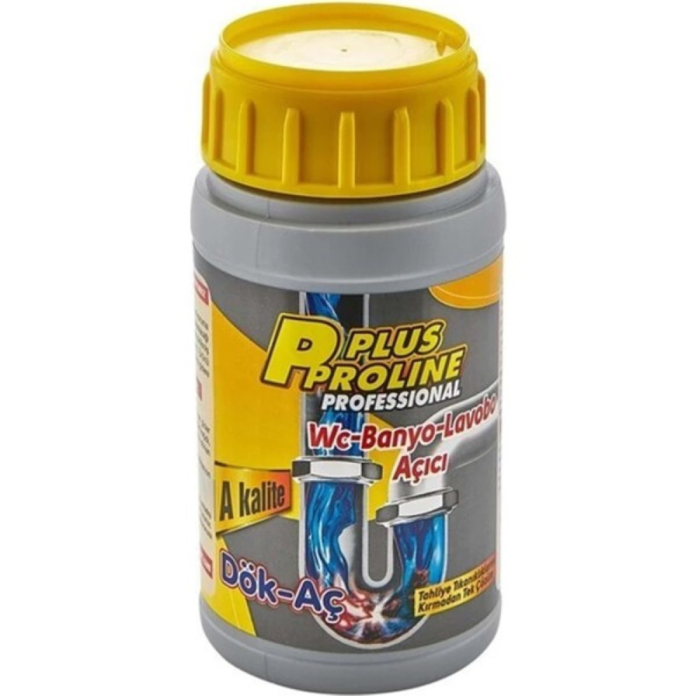 Plus Proline Dök-Aç Lavabo Banyo Wc Gider Açıcı 2000GR - 2000 gr Nalburiye & Hırdavat Fiyatı