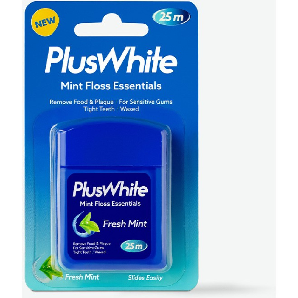 Plus White Mint Floss Essentials Naneli Diş İpi 25 m Diş İpleri Fiyatı