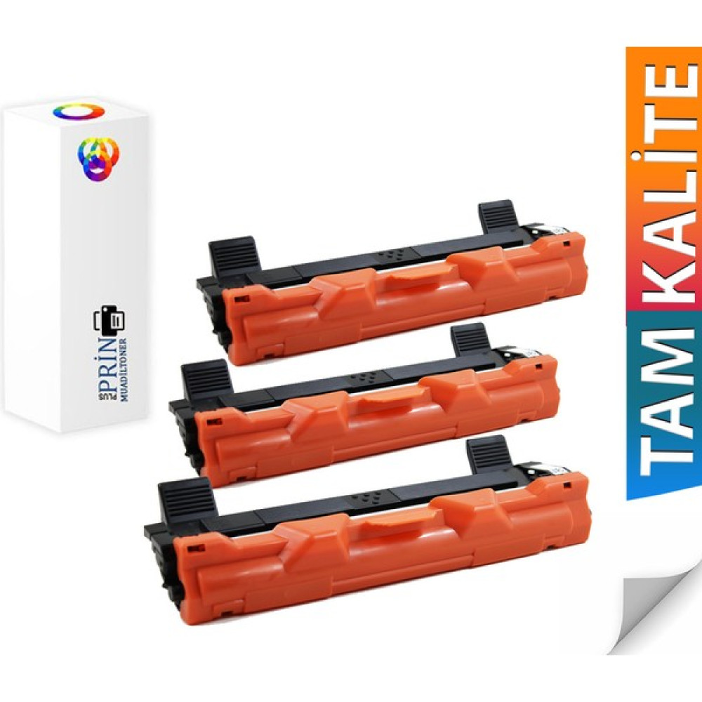 PlusPrint Brother DCP-1511 Yazıcı Uyumlu Muadil Toner 3'lü Paket TN1040 Tonerler Fiyatı