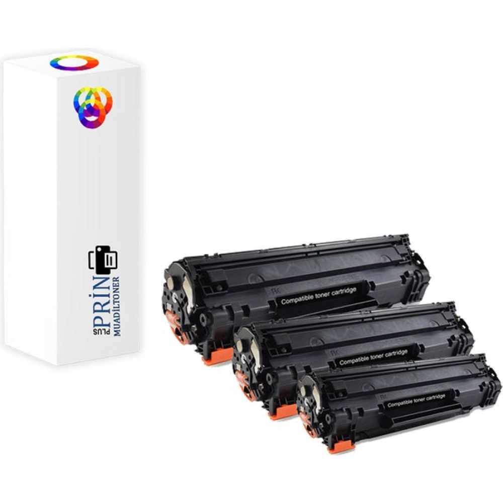 Plusprint Hp Laserjet Pro M1212 85A Muadil Toner 3'lü Paket Oto Boyaları Fiyatı