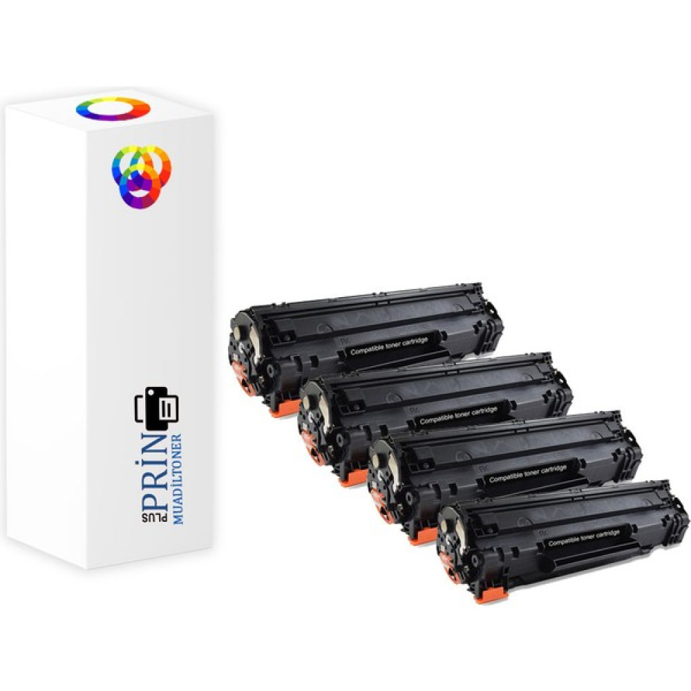 Plusprint Hp Laserjet Pro P1102W 85A Muadil Toner 4'lü Paket Tonerler Fiyatı