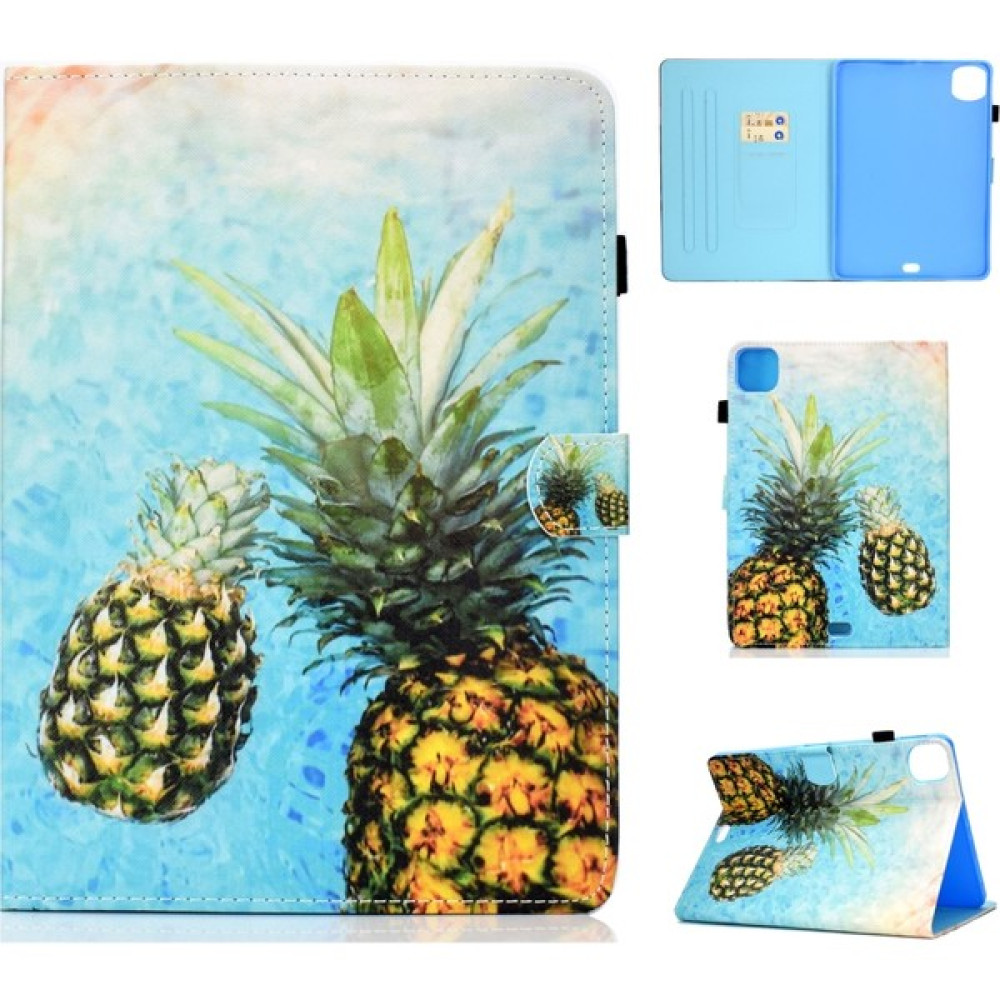 PLZ Shop Apple iPad Pro 11 Inç 2020 Için Deri Kılıf Ananas (Yurt Dışından) - Renkli Tablet Kılıfı Fiyatı