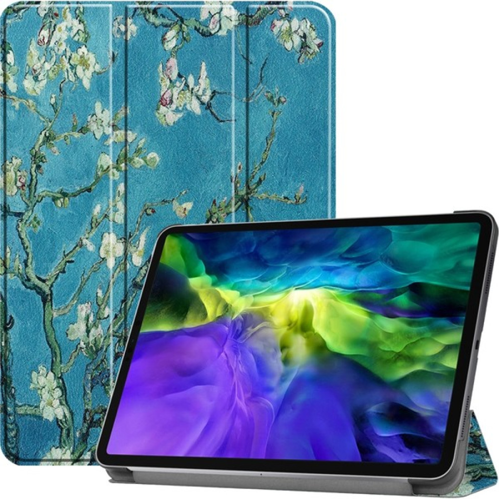 PLZ Shop Apple iPad Pro 11 Inç 2020 Için Deri Kılıf Kayısı Çiçeği (Yurt Dışından) - Renkli Tablet Kılıfı Fiyatı