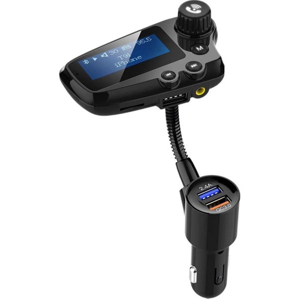 Plz Shop Araba Mp3 Çalar Bluetooth Eller Serbest Hızlı Şarj Araba Şarj Cihazı Alıyor - Siyah (Yurt Dışından) Cep Telefonu Araç Kiti Fiyatı