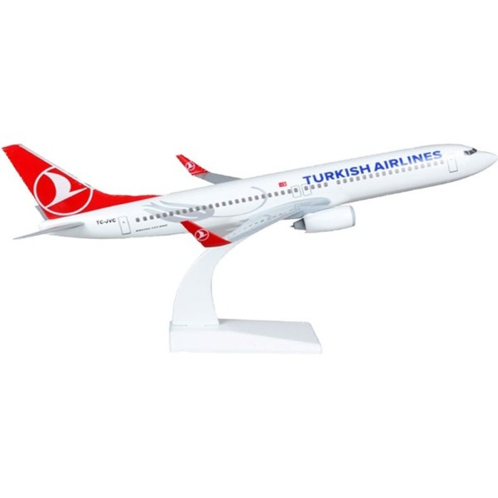 Pm Model Boeing 737-800 Tk Koleksiyon Plastik 1/250 Model Uçak Masaüstü Sergi Maket Uçağı - Renkli Maket Fiyatı