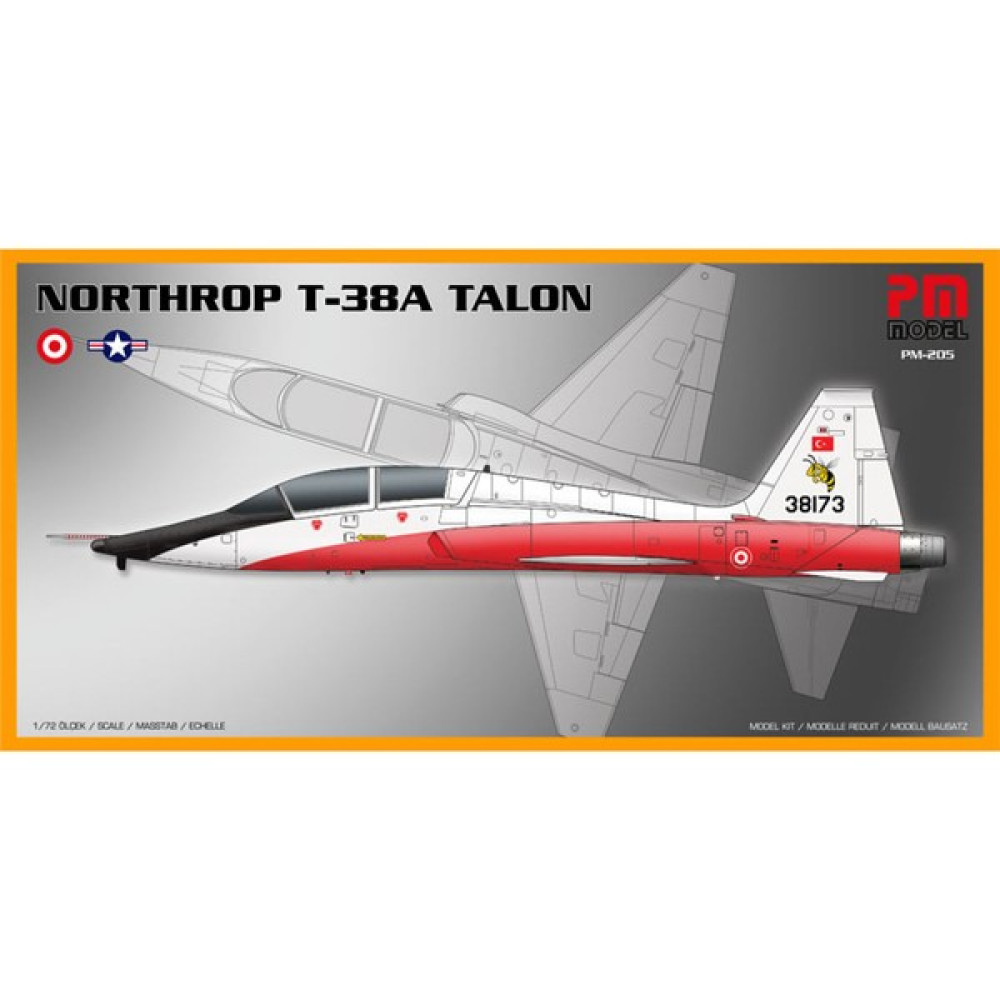 Pm Model Crewturk Northrop T-38A Plastik Maket Maket Fiyatı