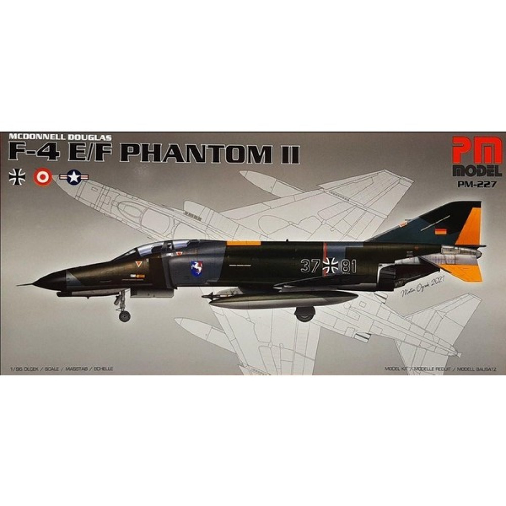 Pm Model F-4 E/f Phantom 2 Pm Model Demonte Plastik Uçak Maket Kiti - Renkli Maket Fiyatı