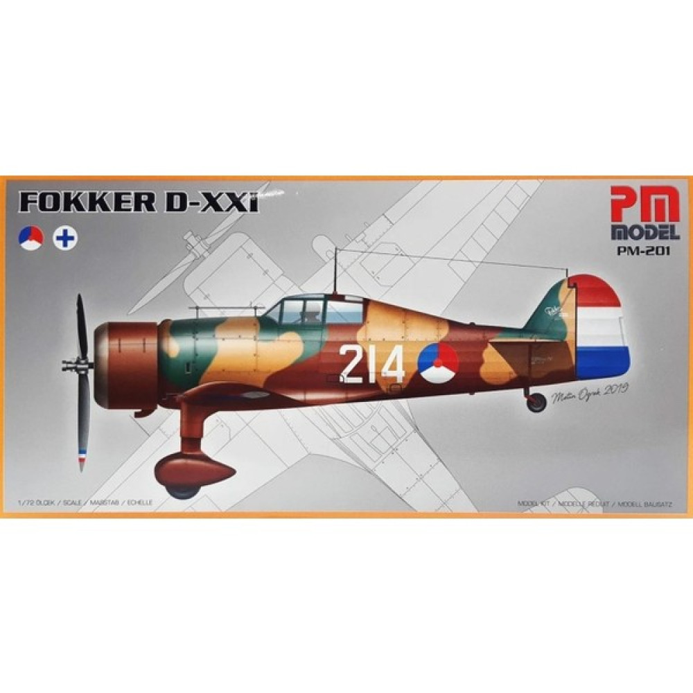 Pm Model Fokker D-Xxı Pm Model Demonte Plastik Uçak Maket Kiti - Renkli Maket Fiyatı