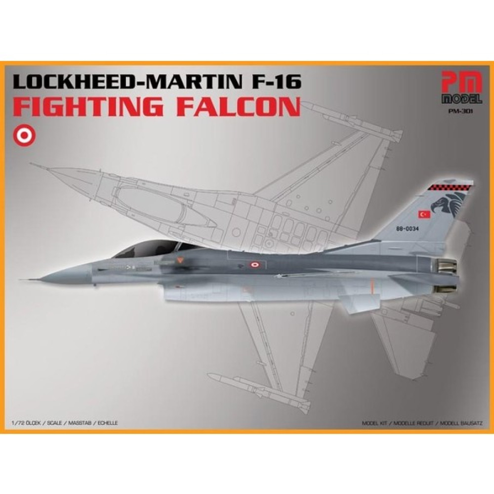 Pm Model Lockheed Martin F-16 Fighting Falcon Pm Model Demonte Plastik Uçak Maket Kiti - Renkli Maket Fiyatı