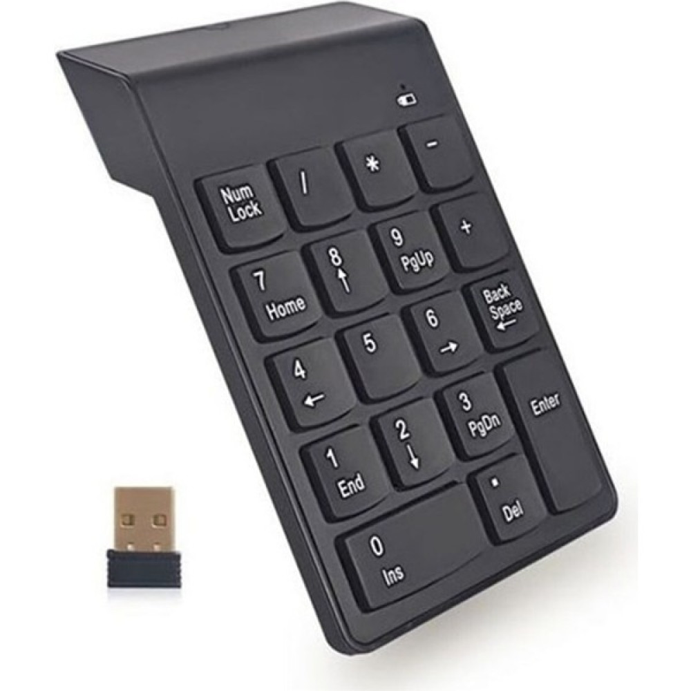 Pmr Kablosuz 2.4 Ghz Numaratör Keypad-Numlock 18 Tuşlu - Siyah Çevre Birimleri Fiyatı