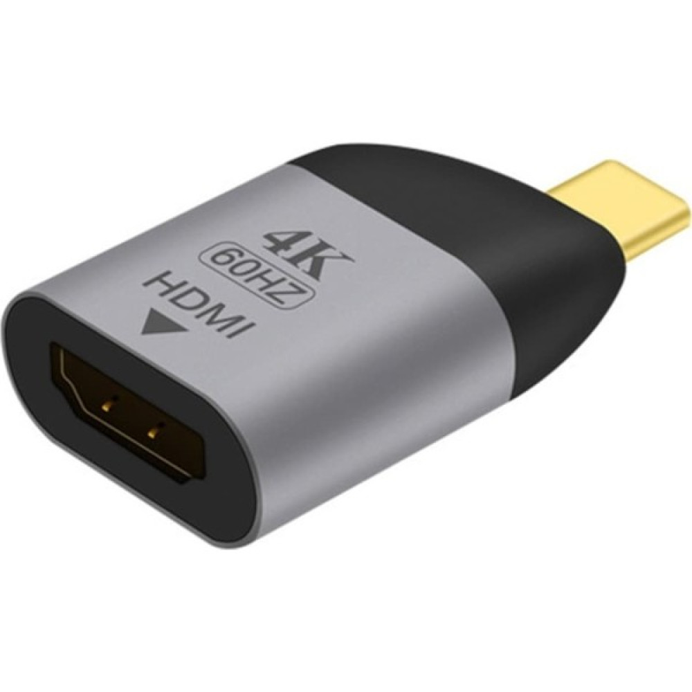 Pmr Type C To HDMI 4K 60Hz Çevirici Dönüştürücü Mini Adaptor - Siyah Bilgisayar Çevirici ve Adaptörü Fiyatı