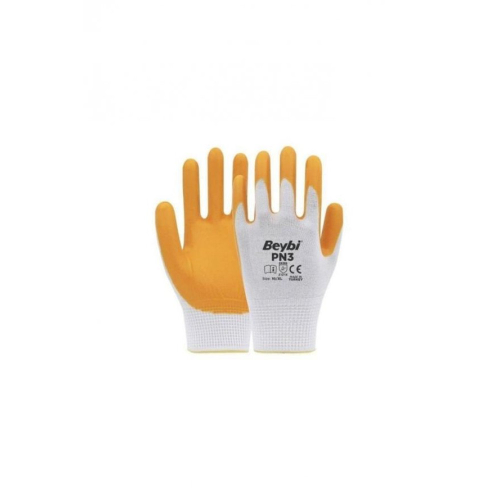 Pn3 Polyester Orme Nitril Eldiven 12 Li Pn3 İş Eldiveni Fiyatı