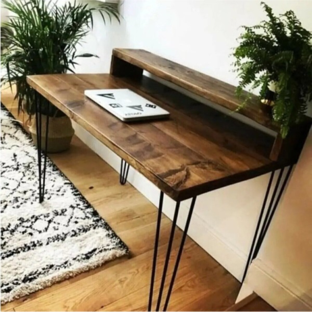 Pnf Dizayn Ahşap Masif Çalışma Masası - 140 x 60 x 74 cm Çalışma Masası Fiyatı