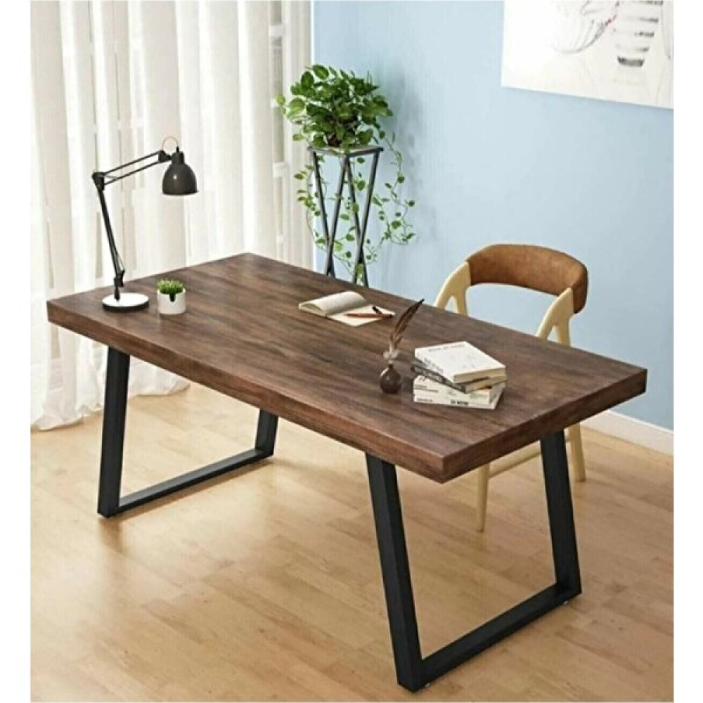 Pnf Dizayn Ahşap Masif Çalışma Masası PNF0000013 - 140 x 60 x 75 cm Çalışma Masası Fiyatı