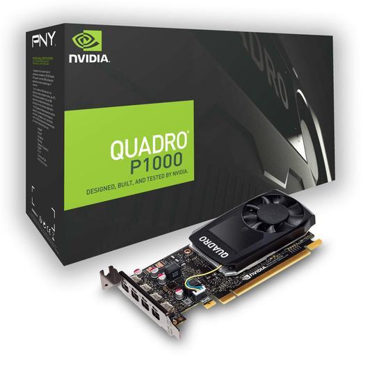 PNY Quadro P1000 DVI VCQP1000DVI-PB 4GB GDDR5 128Bit DX12 Ekran Kartı