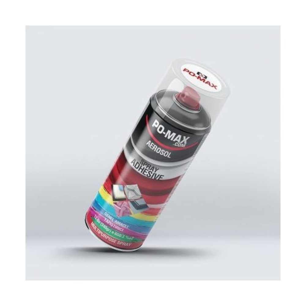 Po-Max - Sprey Sünger Kumaş Yapıştırıcısı 340 gr Nalburiye & Hırdavat Fiyatı