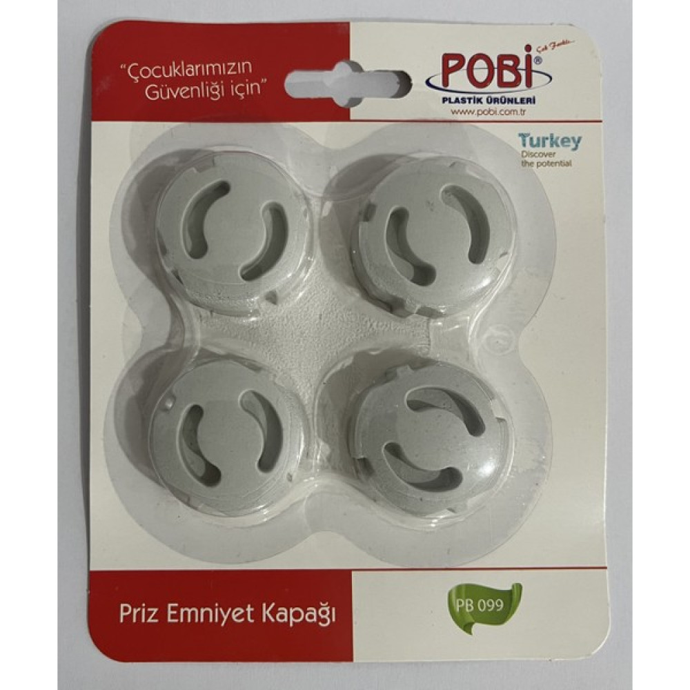 Pobi Çocuk Bebek Koruma Priz Kilidi-Emniyet Kapağı Prizler Fiyatı