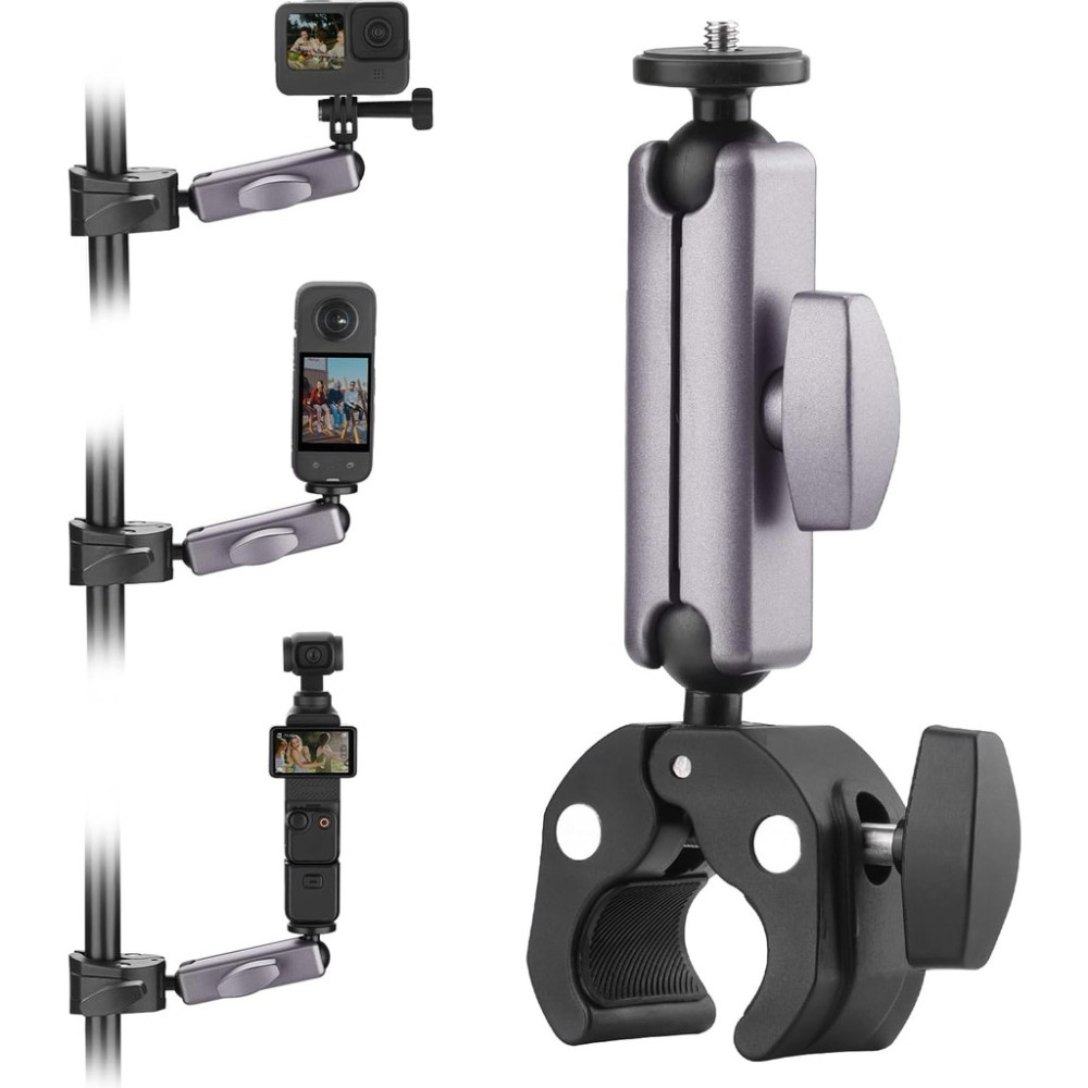 Pocket 3 Kamera Bisiklet ve Motosiklet Gidon Montaj, Alüminyum Alaşımlı Kelepçe, 360°, INSTA360 X5 X4 X3 Ace Pro Go 3s, Djı Osmo Pocket 3 2 Mobile ... Aksiyon Kamera Aksesuarları Fiyatı