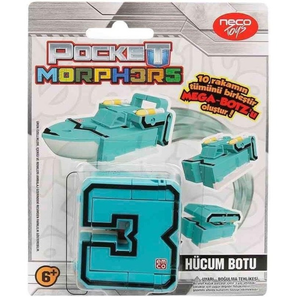 Pocket Morphers Neco Toys Dönüşen Numaralar 3 Oto Boyaları Fiyatı