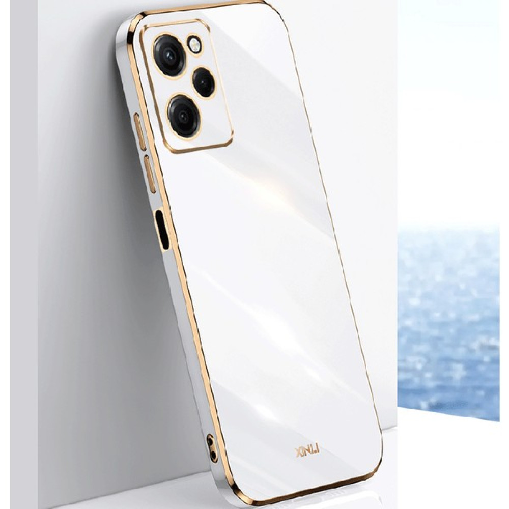 Poco X5 Pro 5g 6d Kaplama Düz Taraf Cep Telefonu Kılıfları (Yurt Dışından) - Beyaz Cep Telefonu Kılıfı Fiyatı