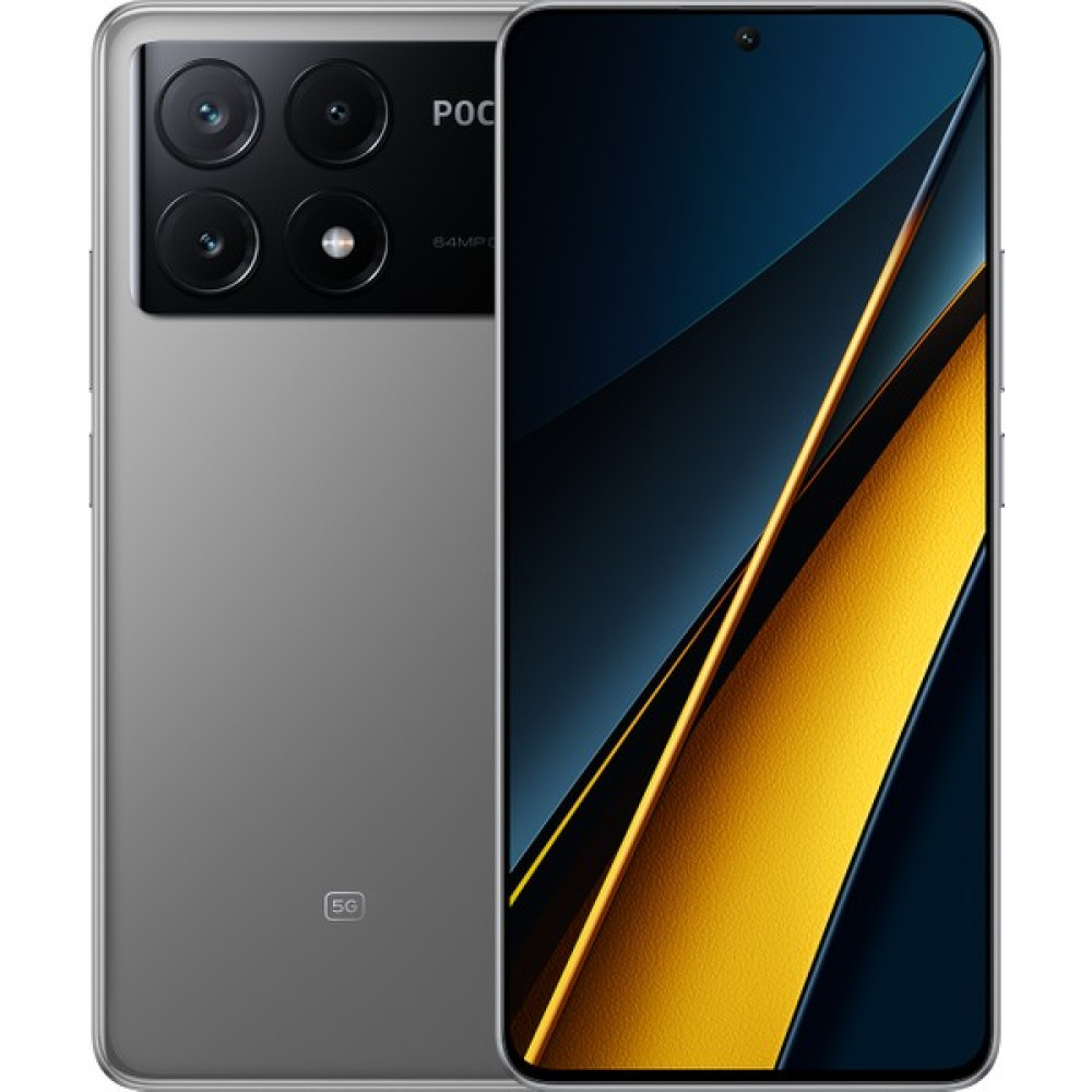 Poco X6 Pro 5g 512GB 12GB Ram (Poco Türkiye Garantili) - Gri - 512 GB Cep Telefonları Fiyatı