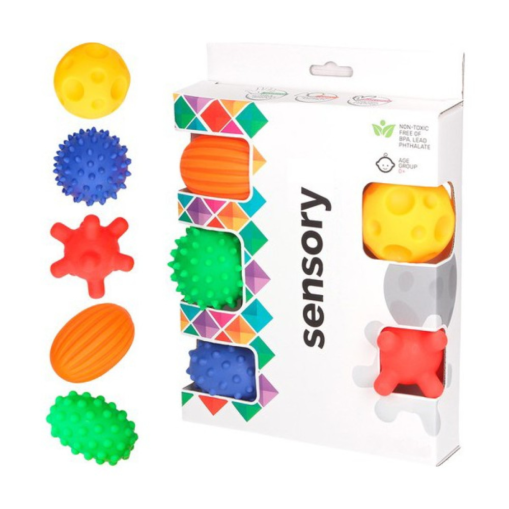 Poema & Rosa Sensory Duyusal Plastik Bebek Topu 5 Adet Bebek Oyuncakları Fiyatı