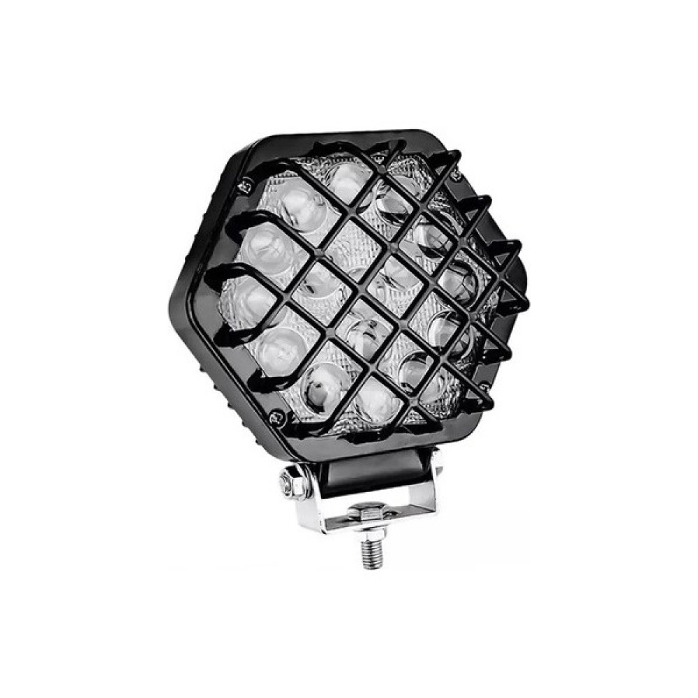 Point Beyaz LED Siyah Kafes Off Road Sis Farı Çalışma Lambası 16 LED 12-24V 45W Oto Boyaları Fiyatı