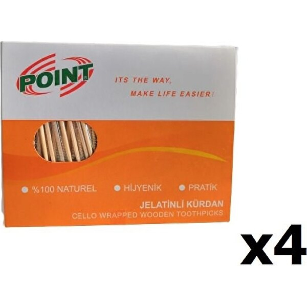 Point Ekonomik Jelatinli Kürdan 700'LÜ x 4 Paket 2800'LÜ Mutfak Sarf Malzemeleri Fiyatı