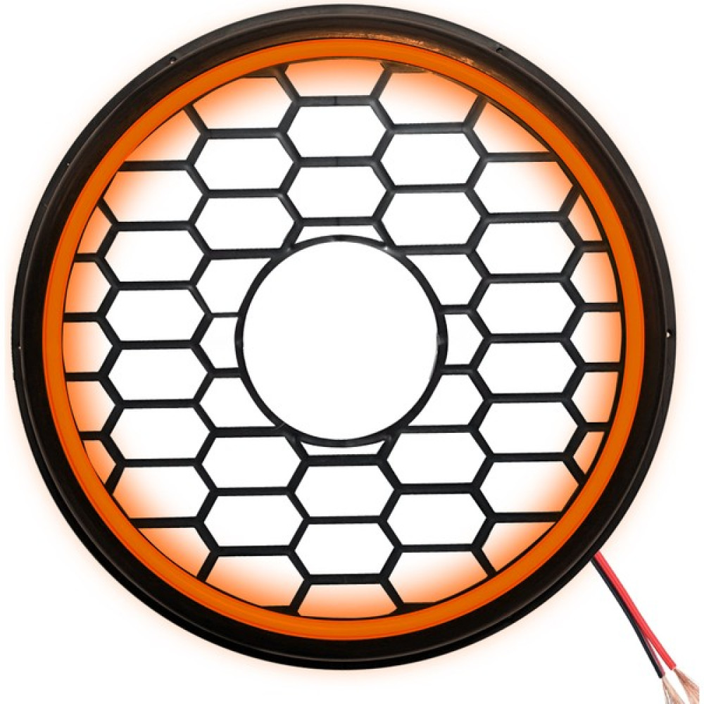 Poke Ledli 30CM Bass Kapak 12V Poke PK-5603, Amber Oto Hoparlörleri & SubWoofer Fiyatı