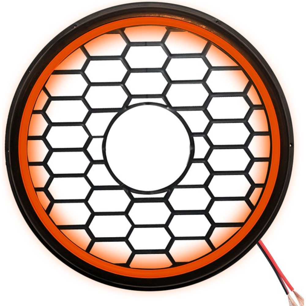 Poke Ledli 30CM Bass Kapak 12V Poke PK-5603, Buz Mavi Oto Hoparlörleri & SubWoofer Fiyatı