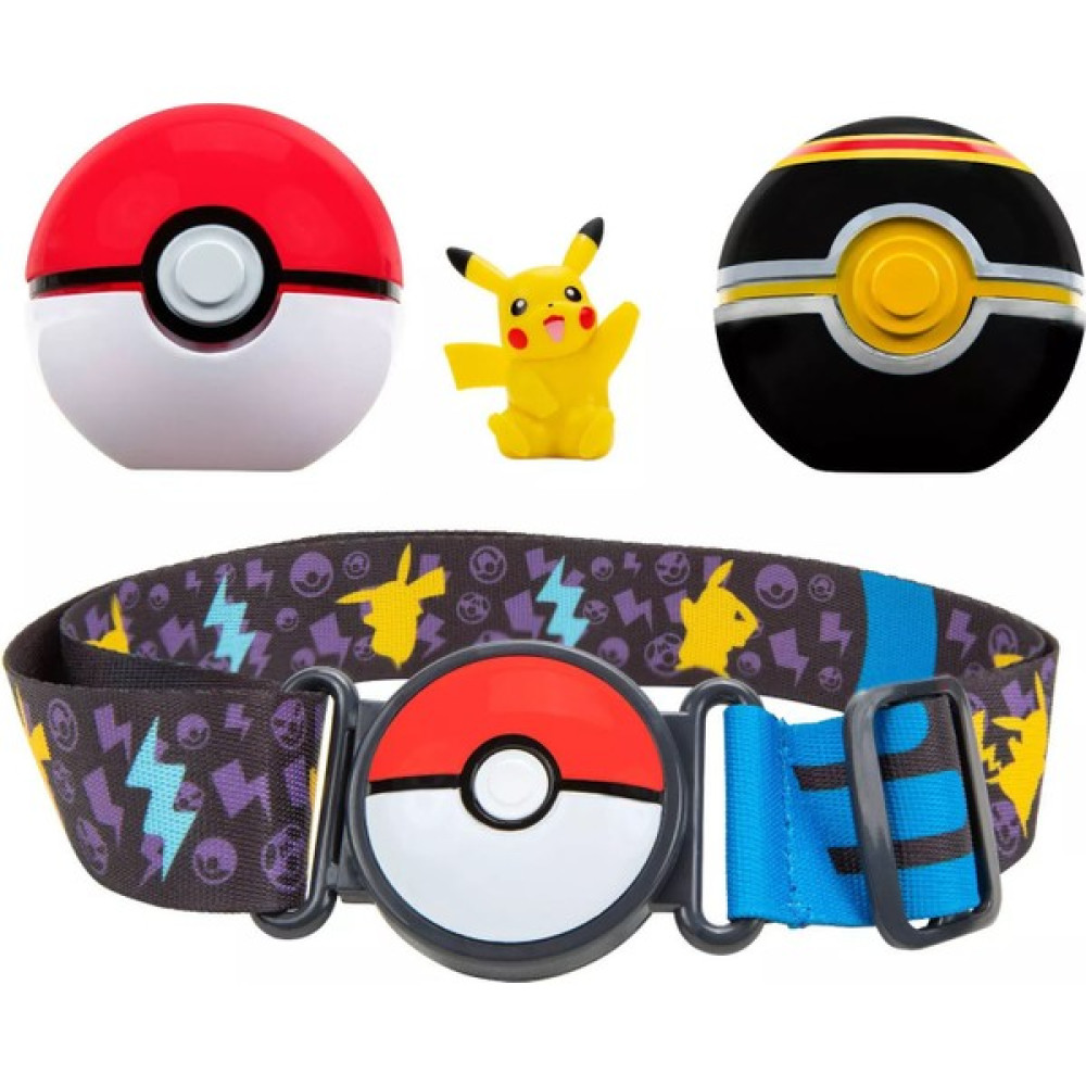 Pokemon Clip 'n' Go Pokeball Kemer ve Figür Seti - Pikachu Oyun Seti Fiyatı