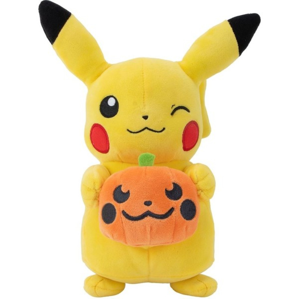 Pokemon Pelüş Figür 20 cm Halloween Seri - Pikachu Balkabaklı Peluş Oyuncaklar Fiyatı