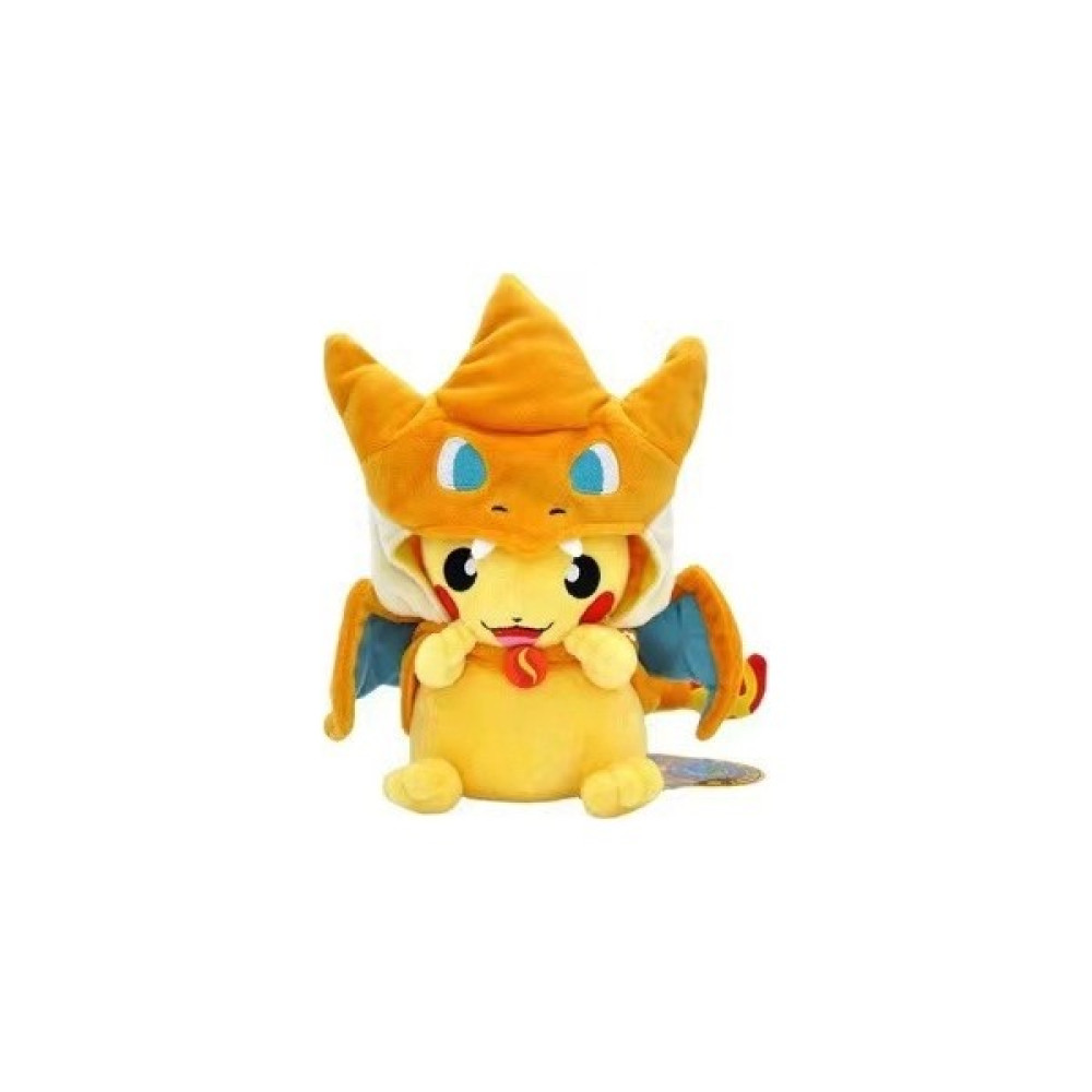 Pokemon Pokémon Kılık Değiştirmiş Pikachu 23CM Charizard Pikachu Peluş Oyuncak (Yurt Dışından) - 06-Turuncu Peluş Oyuncaklar Fiyatı
